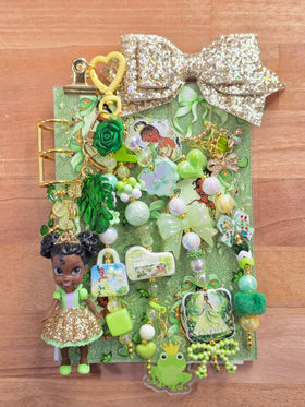 Princess Tiana Dup 2 n 1 Charms & Acrylic Planner