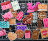 Double-Sided COA Designer Inspired Acrylic Charms with Loop: Random Mix, - 1.5 inch (15 pc Set)