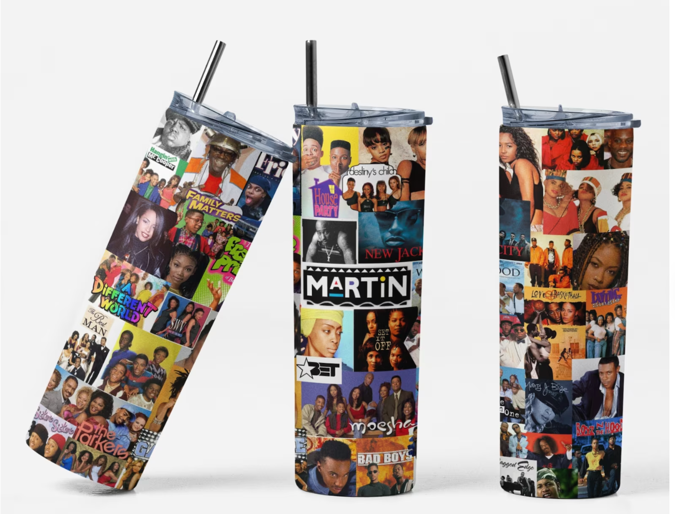 90's Themed Sublimation Tumbler
