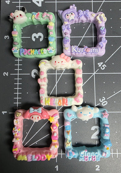 Sanrio photo frame small charms