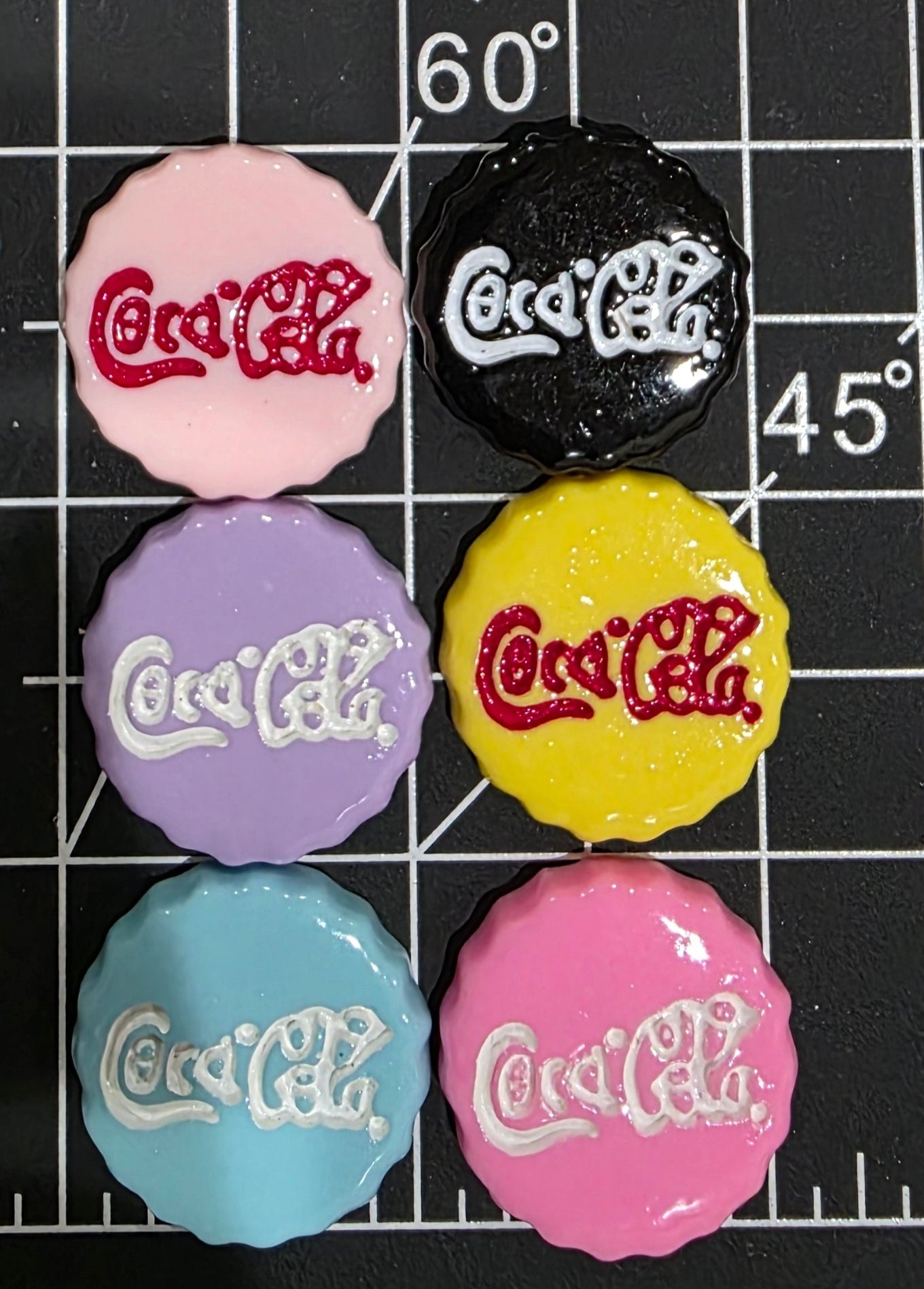 Coca Cola inspired Bottle Cap Charms