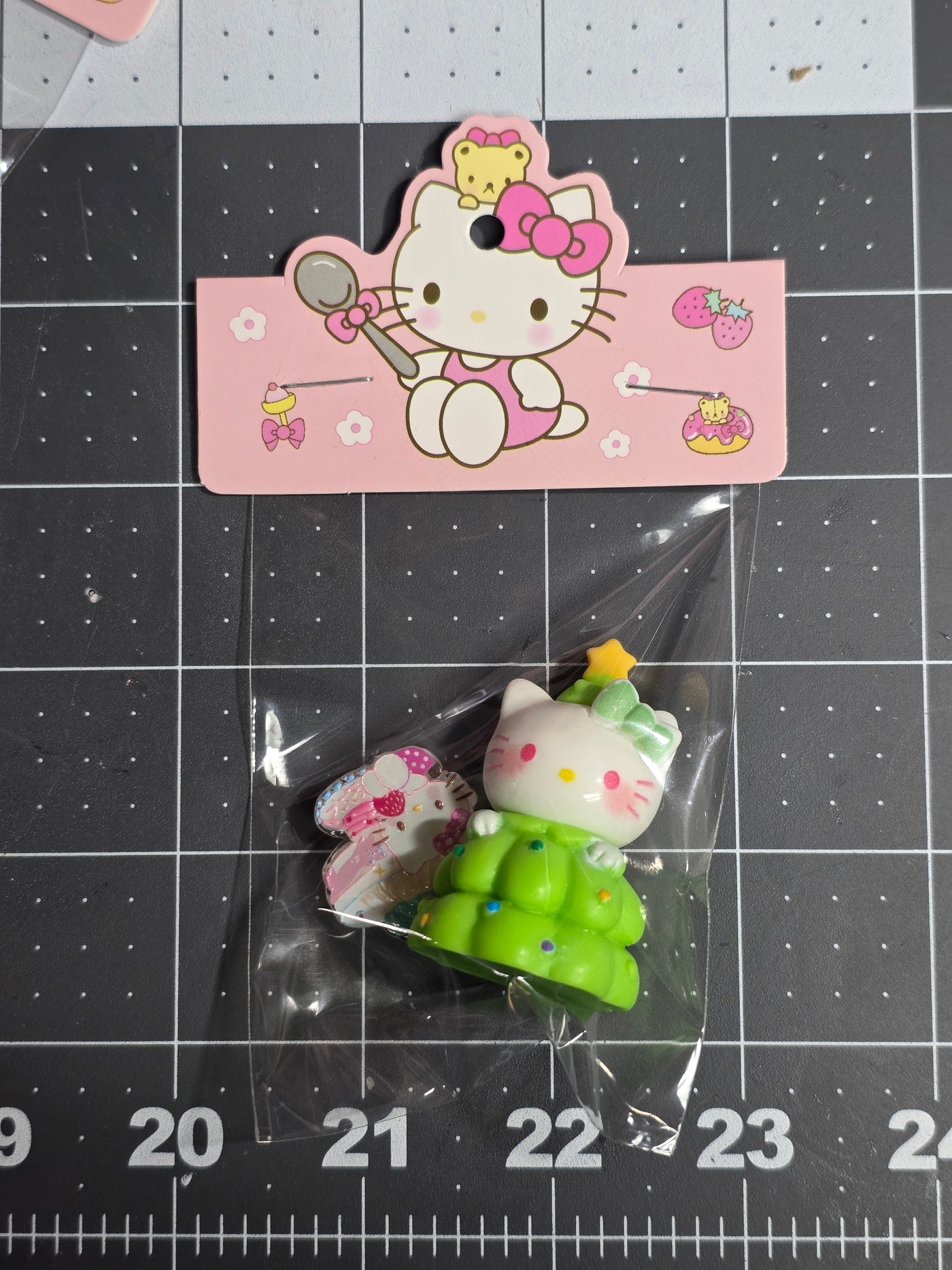 3D Hello Kitty Inspired Christmas Tree Figurine