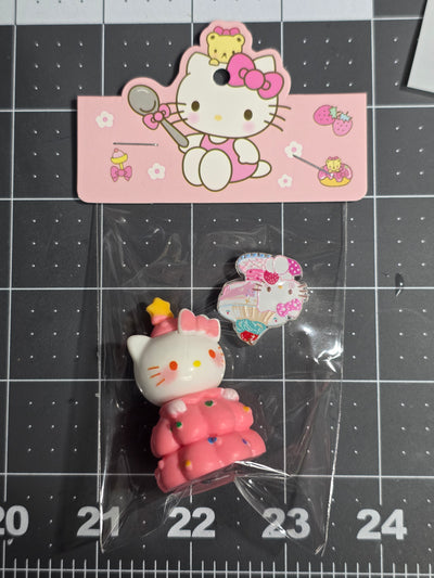 3D Hello Kitty Inspired Christmas Tree Figurine
