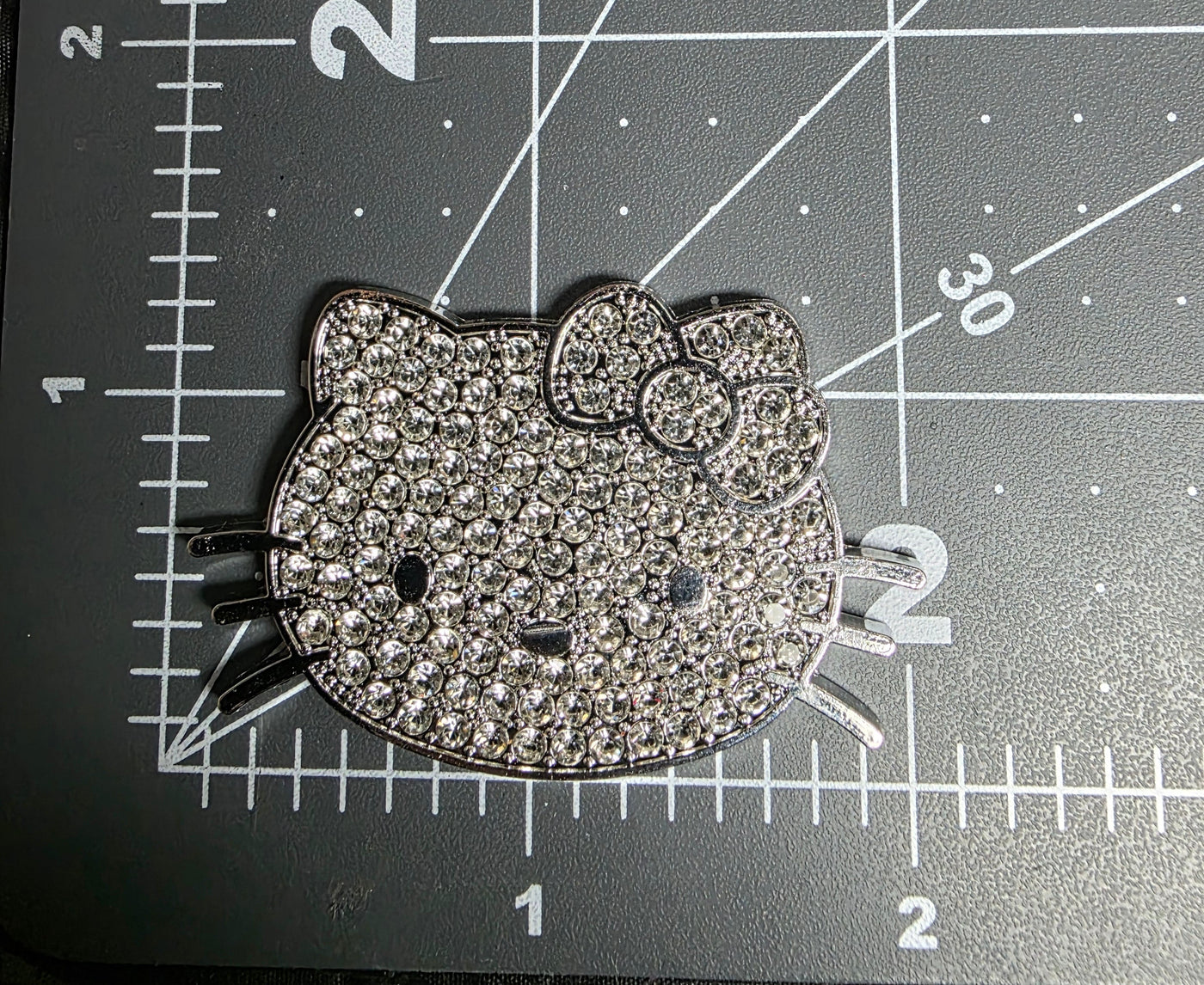 Metal Kitty Bling Head