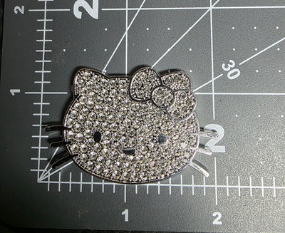 Metal Kitty Bling Head