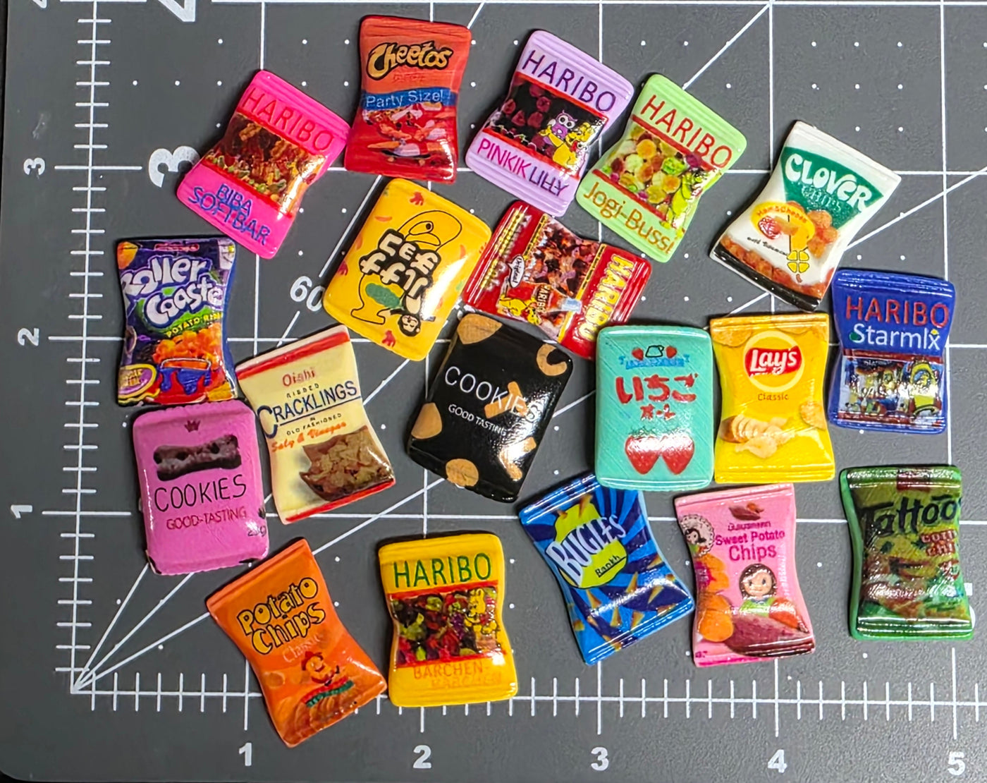 Snack Charms Kawaii Snack Resin Charms