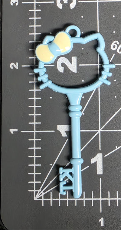 HK Metal Key Pendant