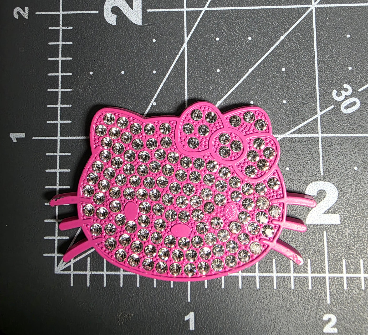 Metal Kitty Bling Head