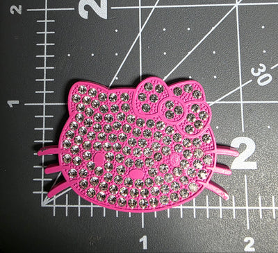 Metal Kitty Bling Head