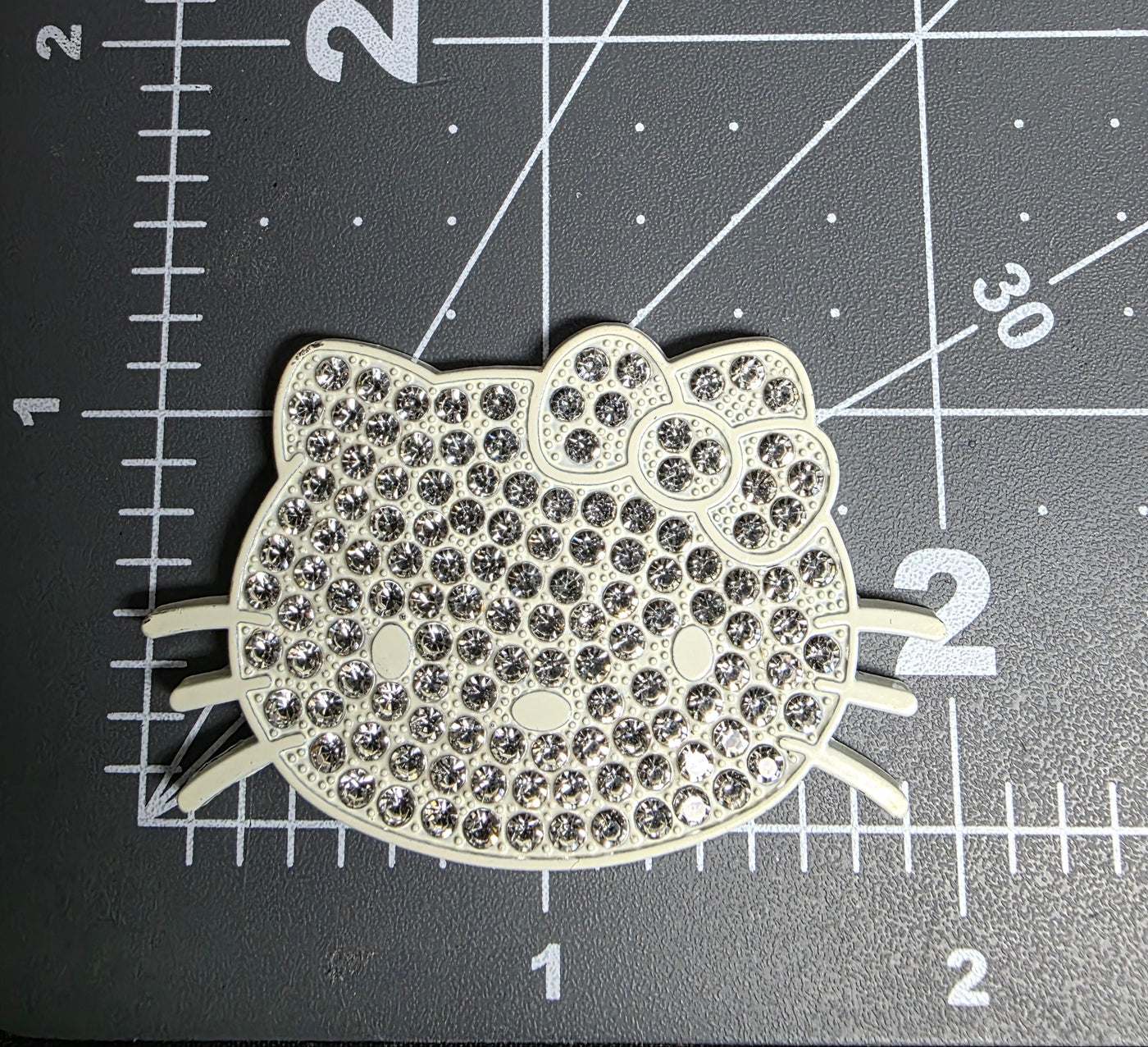 Metal Kitty Bling Head