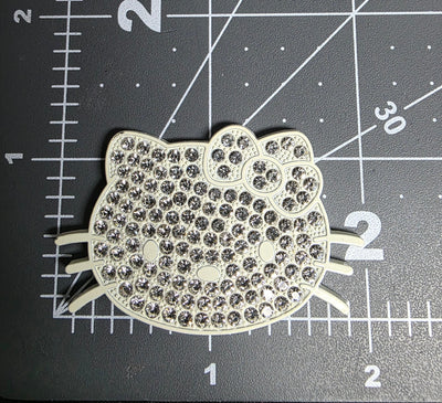 Metal Kitty Bling Head