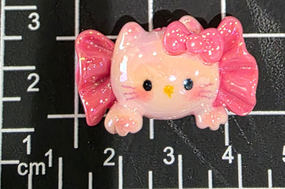 Flat back resin, Hello Kitty charms, Dessert charms