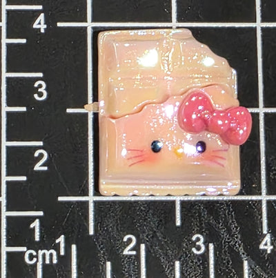 Flat back resin, Hello Kitty charms, Dessert charms