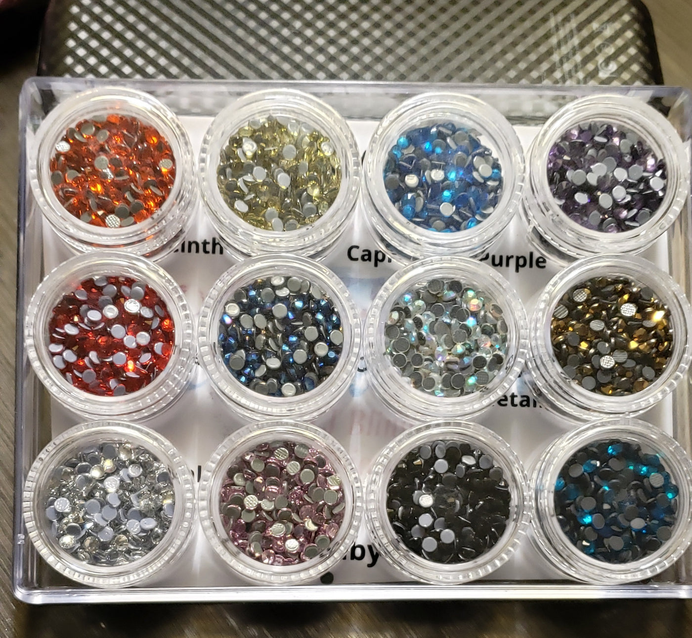 Hot Fix Rhinestones Sample Kit - Charmed By TJ