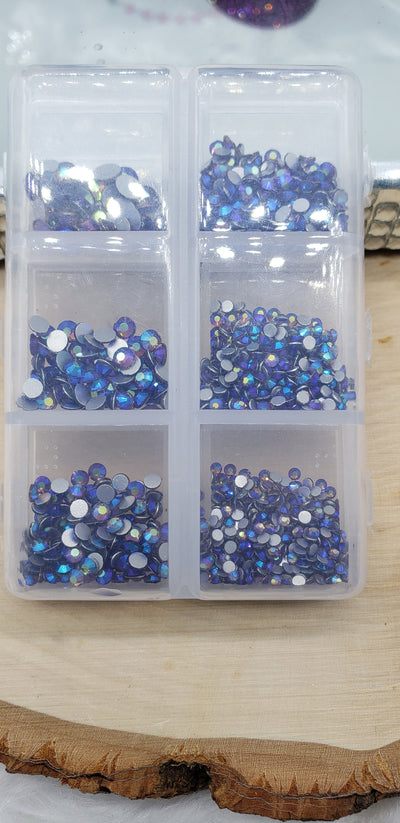 Multi-Size Flatback Glass Rhinestones - Charmed By TJ