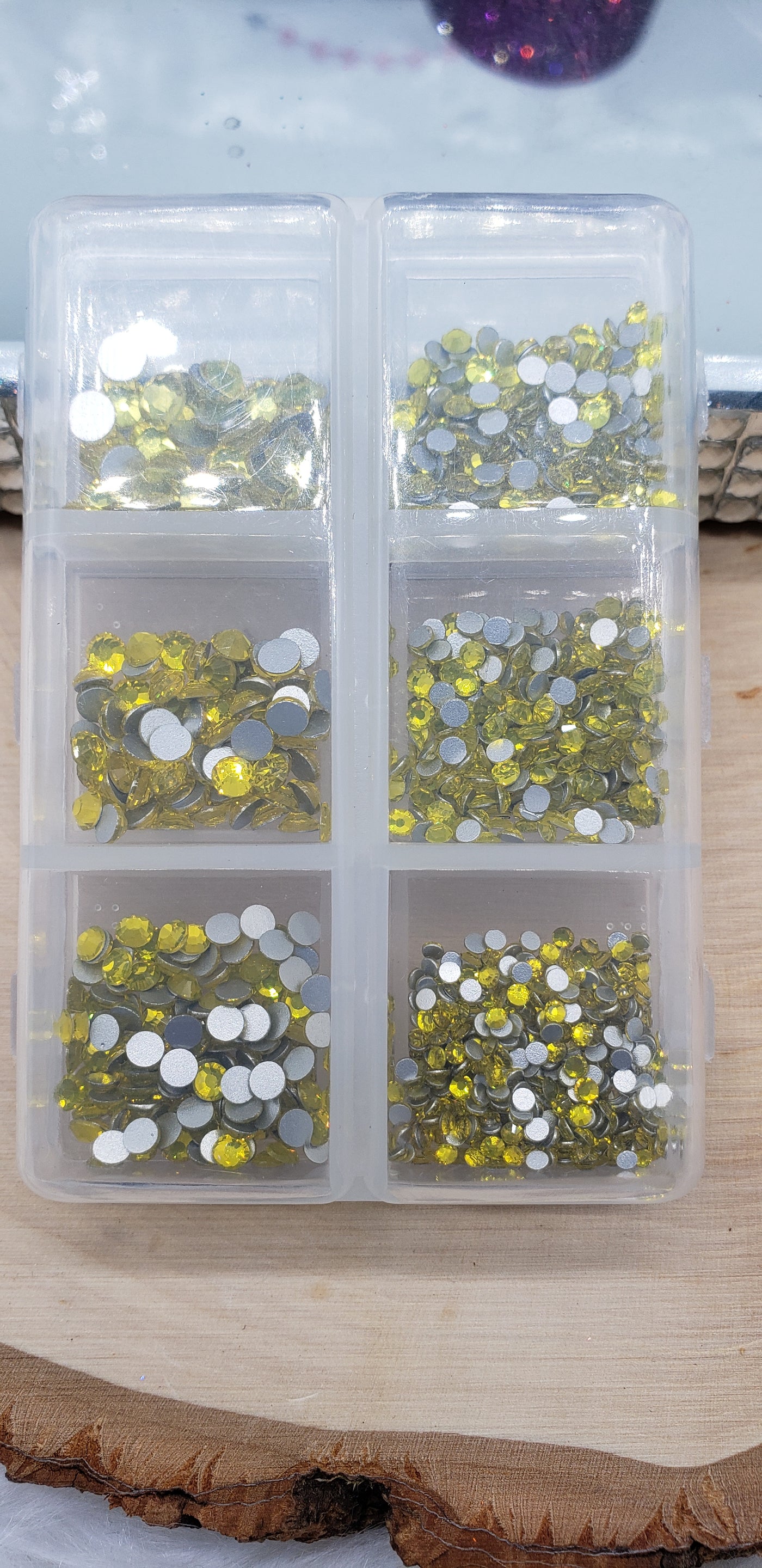 Multi-Size Flatback Glass Rhinestones - Charmed By TJ