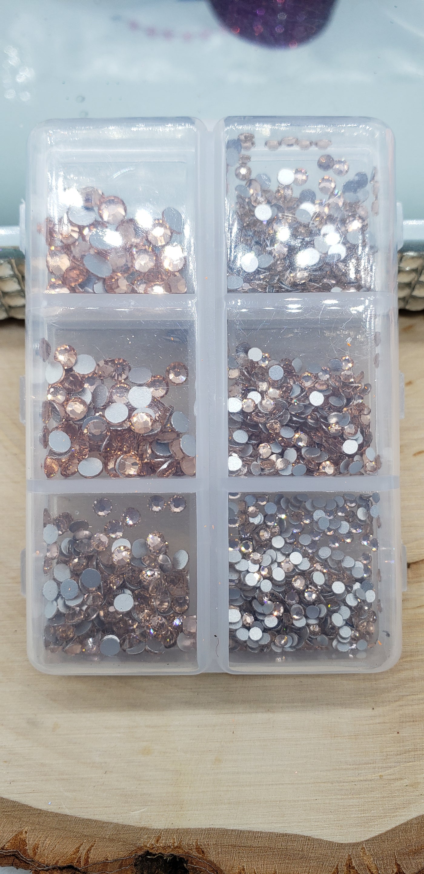 Multi-Size Flatback Glass Rhinestones - Charmed By TJ