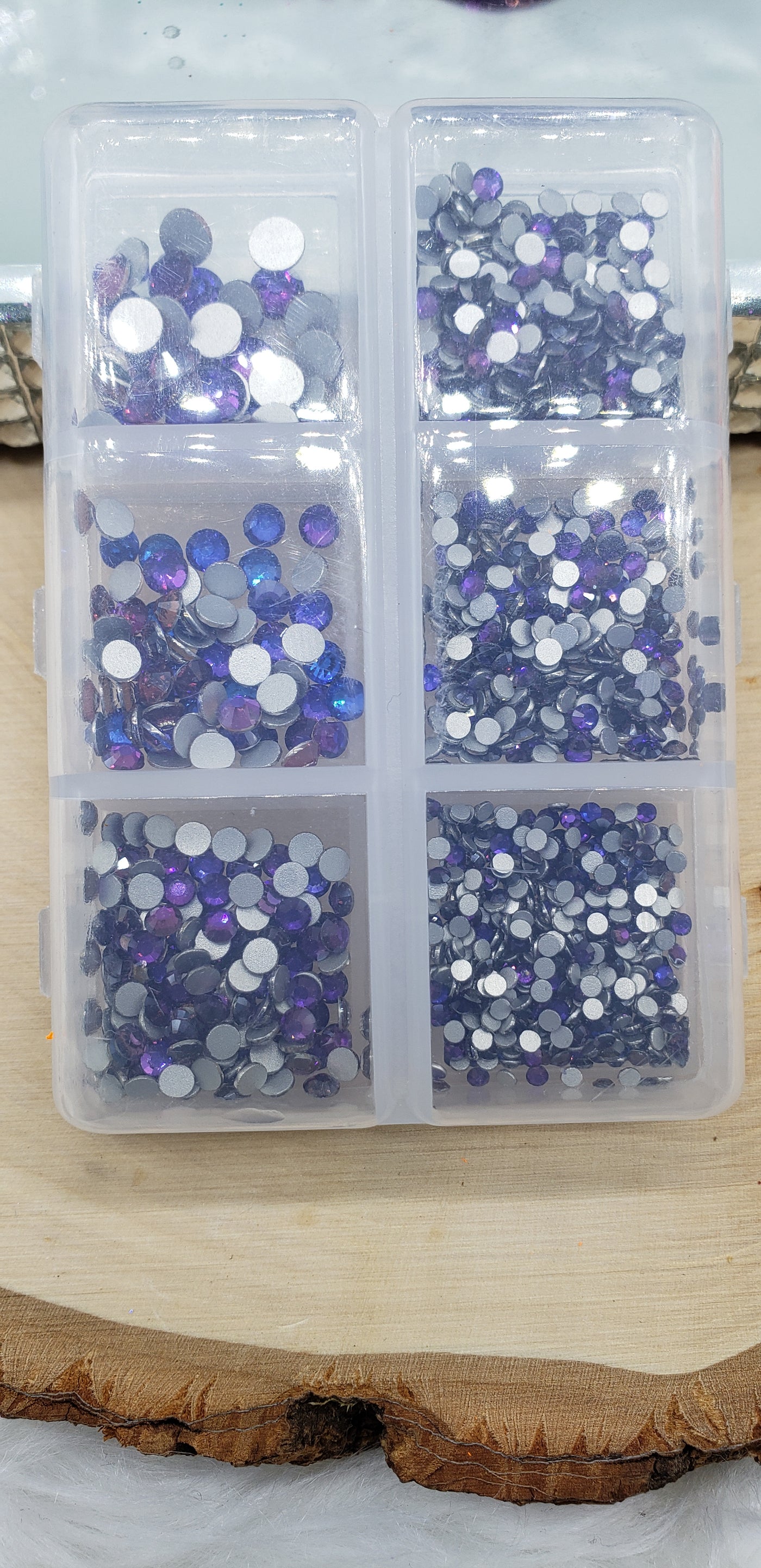 Multi-Size Flatback Glass Rhinestones - Charmed By TJ