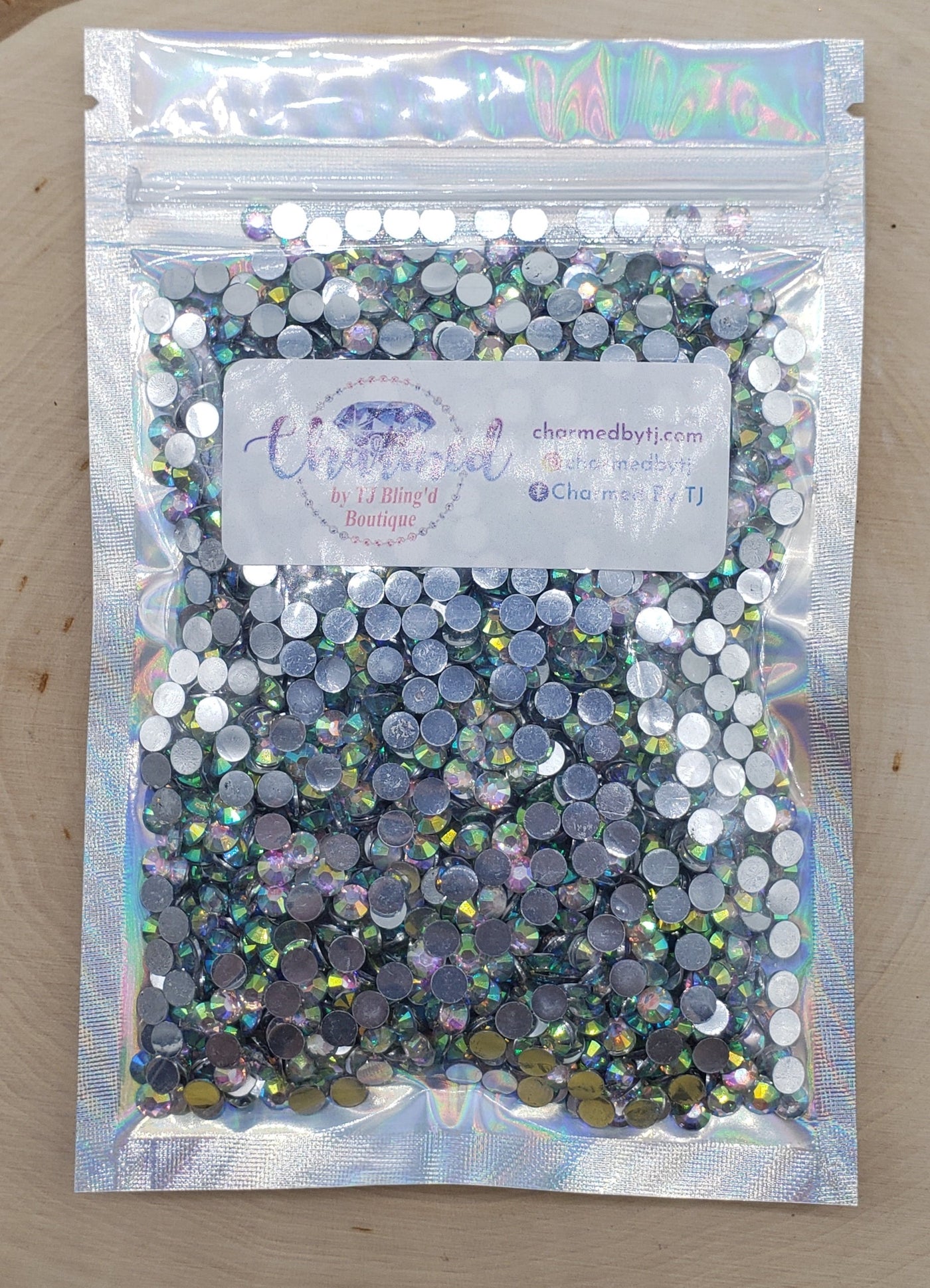 Crystal AB Resin Rhinestones - Charmed By TJ