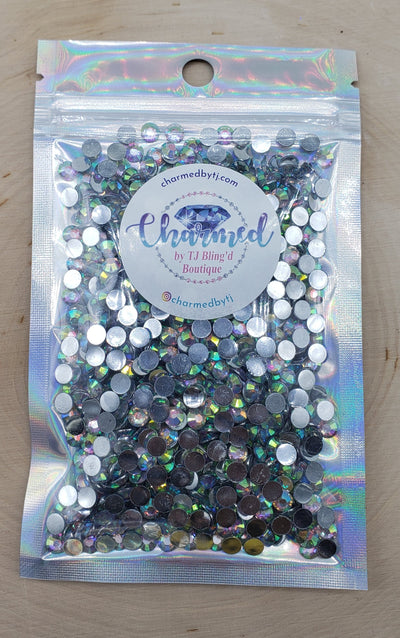 Crystal AB Resin Rhinestones - Charmed By TJ