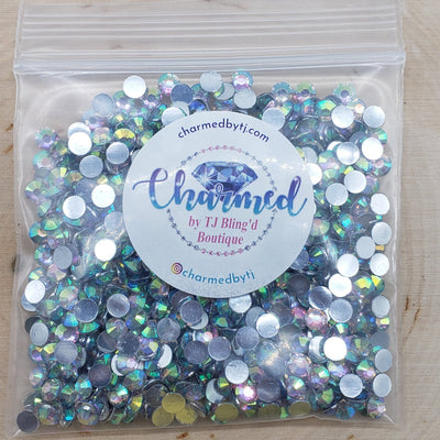 Crystal AB Resin Rhinestones - Charmed By TJ