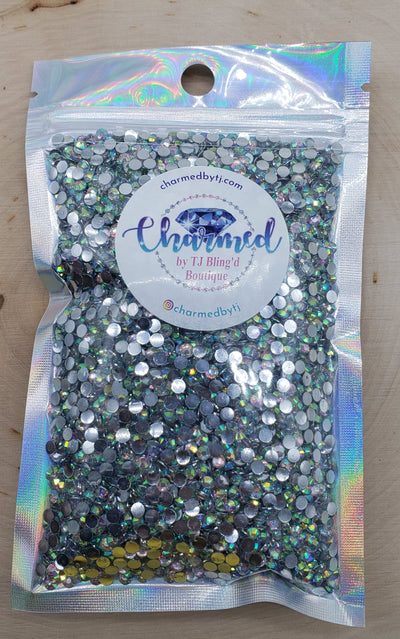 Crystal AB Resin Rhinestones - Charmed By TJ