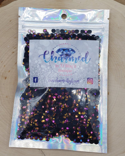 Topaz Rose Gold AB Jelly (Resin) Rhinestones - Charmed By TJ