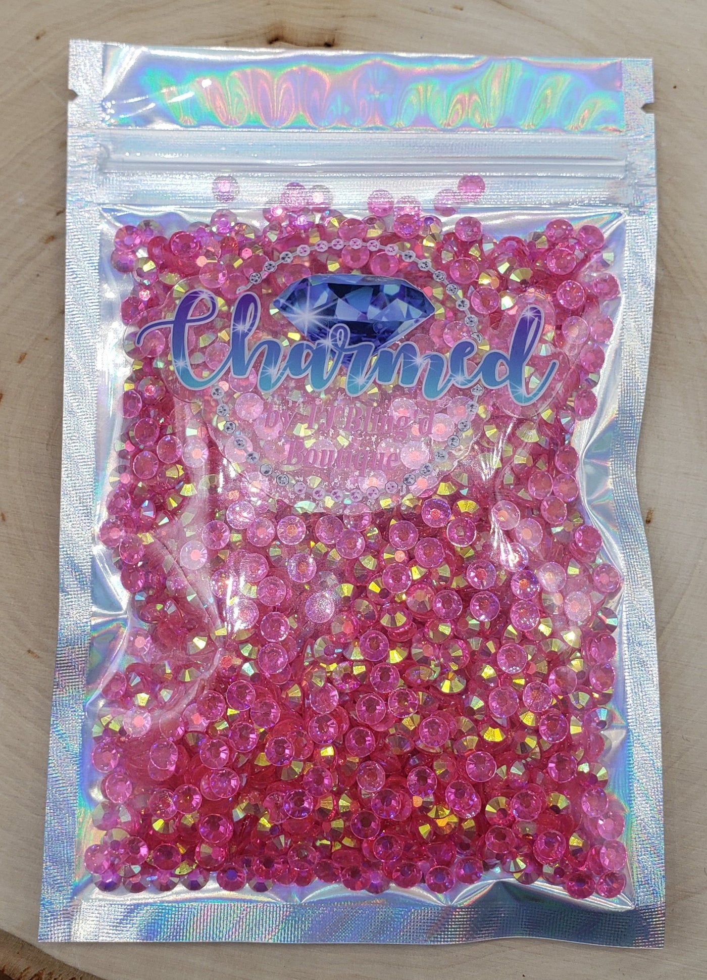 Lt Rose AB Transparent Jelly Rhinestones - Charmed By TJ