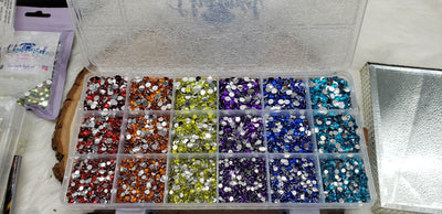 Rainbow Resin Rhinestone Kit - Charmed By TJ