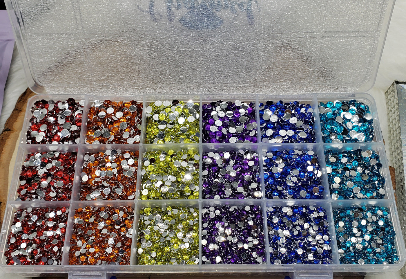 Rainbow Resin Rhinestone Kit - Charmed By TJ
