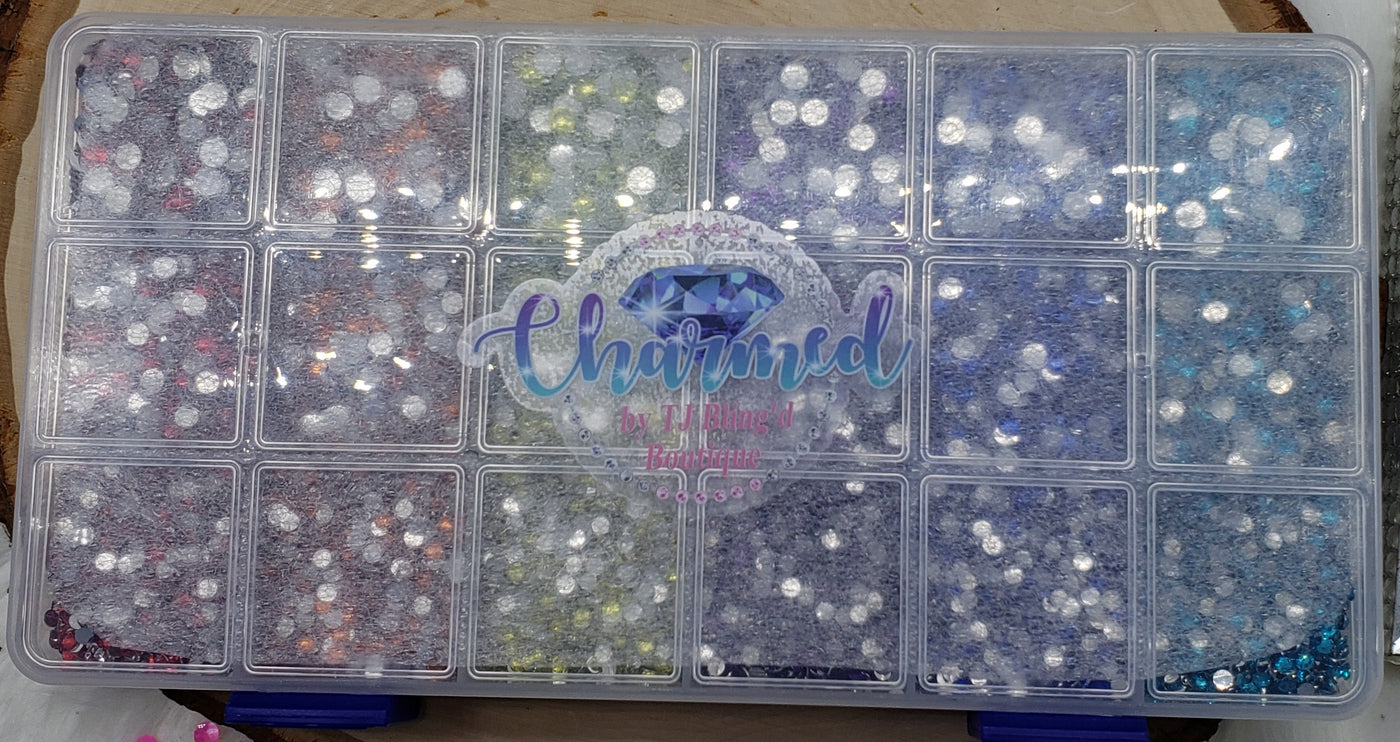 Rainbow Resin Rhinestone Kit - Charmed By TJ