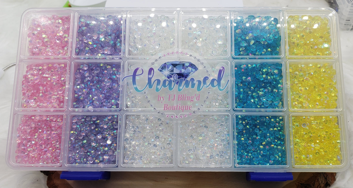 Transparent Jelly Rhinestone Kit - Charmed By TJ