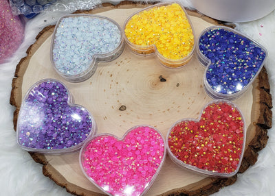 Jelly Rhinestone Heart Kit- 4mm - Charmed By TJ