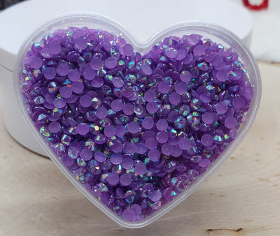 Jelly Rhinestone Heart Kit- 4mm - Charmed By TJ