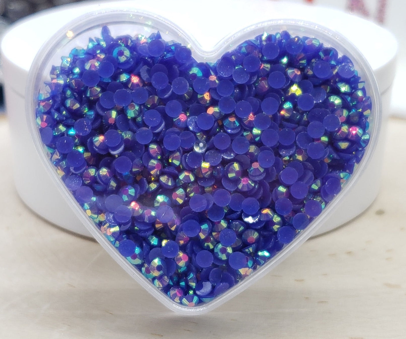 Jelly Rhinestone Heart Kit- 4mm - Charmed By TJ