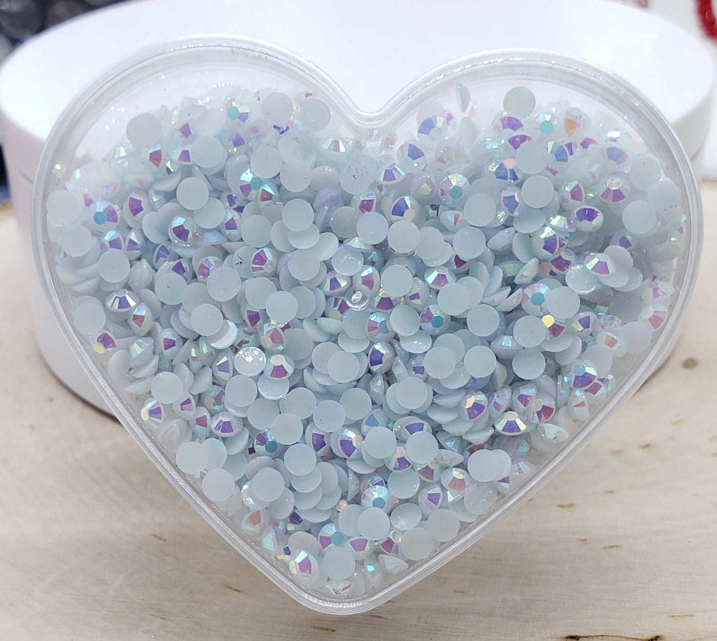 Jelly Rhinestone Heart Kit- 4mm - Charmed By TJ