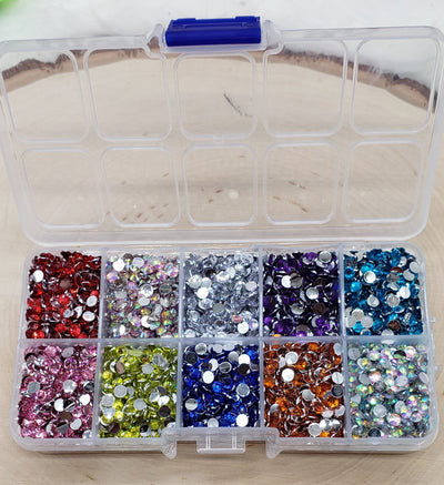Phone Grip Resin Rhinestone Mini Kit- 4mm - Charmed By TJ