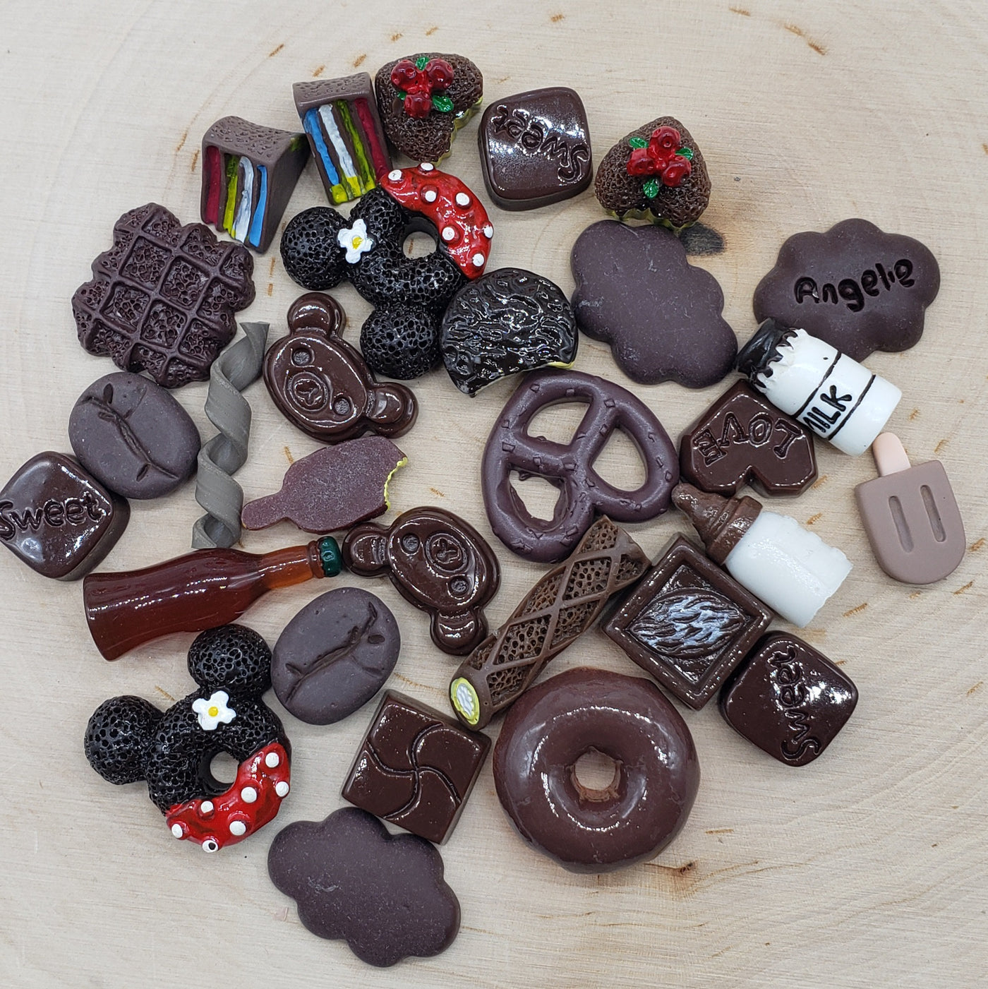 Random Kawaii Flatback Resin Cabochon ~ Flat Back Charms - Charmed By TJ