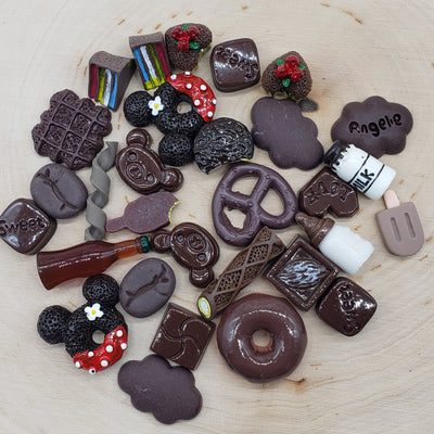 Random Kawaii Flatback Resin Cabochon ~ Flat Back Charms - Charmed By TJ