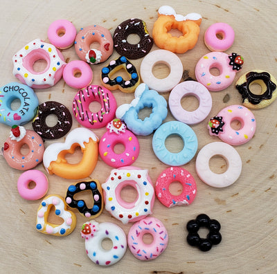 Random Kawaii Flatback Resin Cabochon ~ Flat Back Charms - Charmed By TJ