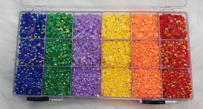 Resin Rainbow (Jelly) Rhinestone Kit - Charmed By TJ