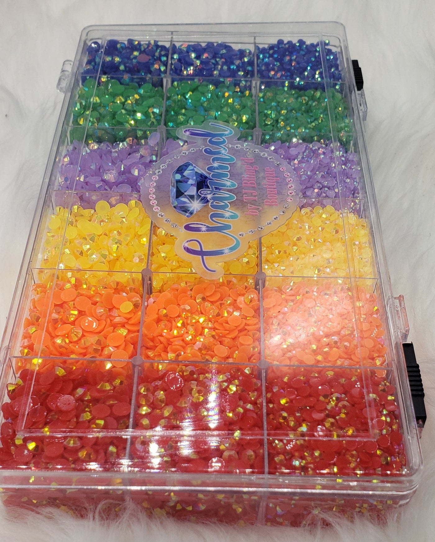 Resin Rainbow (Jelly) Rhinestone Kit - Charmed By TJ