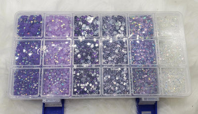 Shades of Purple Rhinestone Kit - Charmed By TJ