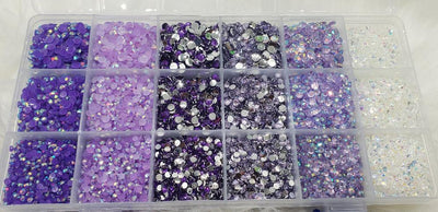 Shades of Purple Rhinestone Kit - Charmed By TJ