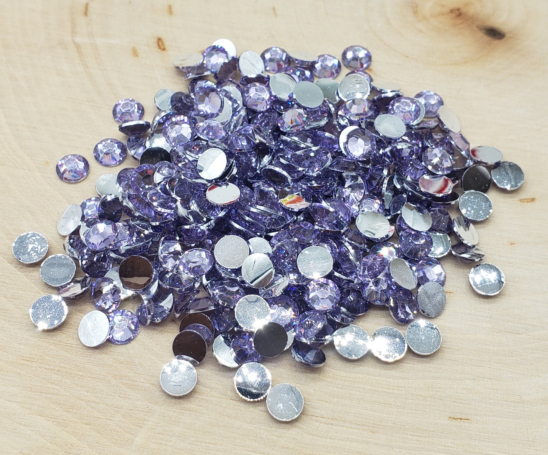 Lilac Resin Rhinestones – Charmed By TJ
