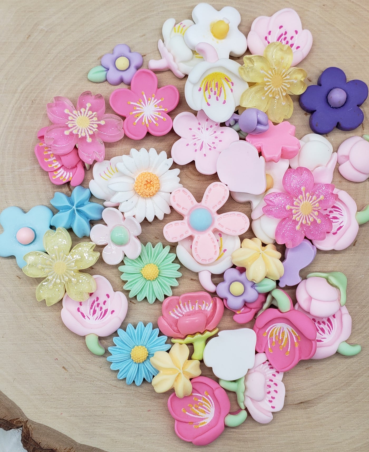 Random Kawaii Flatback Resin Cabochon ~ Flat Back Charms - Charmed By TJ