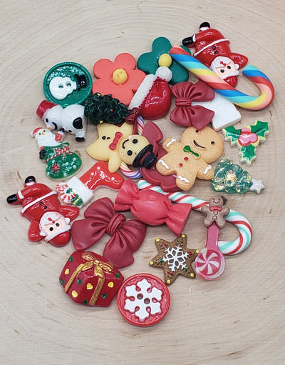 Random Kawaii Flatback Resin Cabochon ~ Flat Back Charms - Charmed By TJ