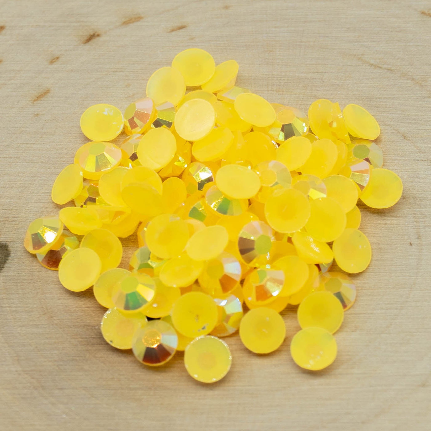 Yellow Jelly (Resin) Rhinestones - Charmed By TJ